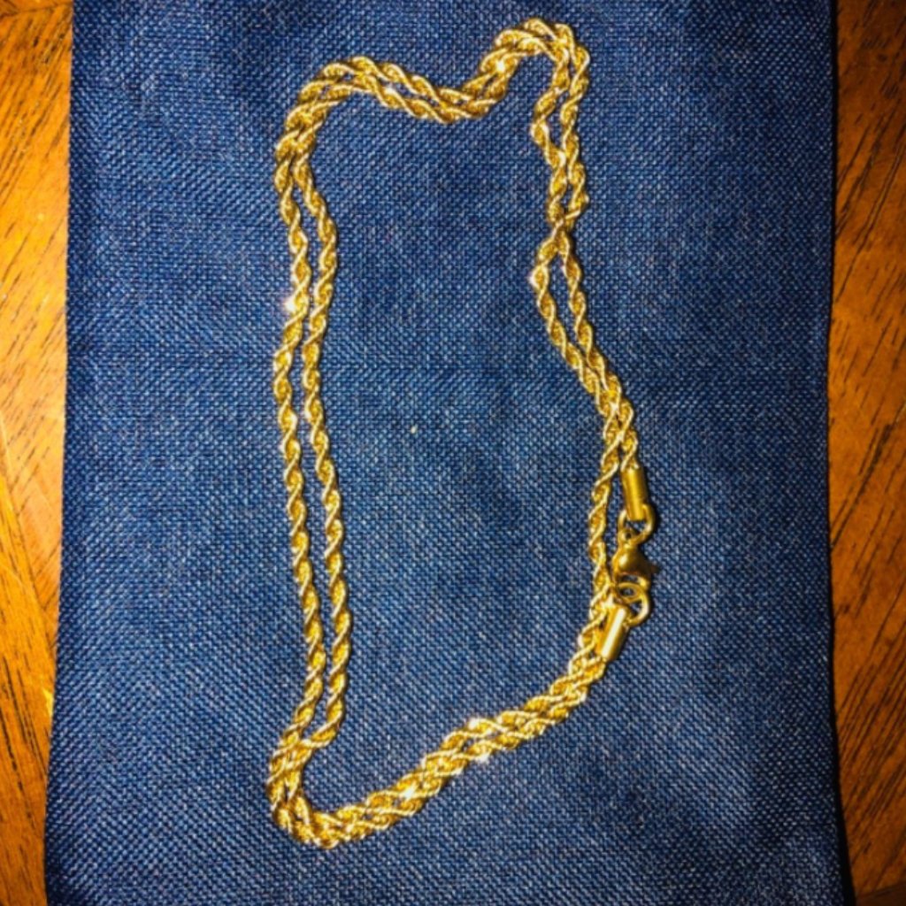 Real 18k Gold Chain Multiple Sizes Real 18k Gold Chain Multiple Sizes